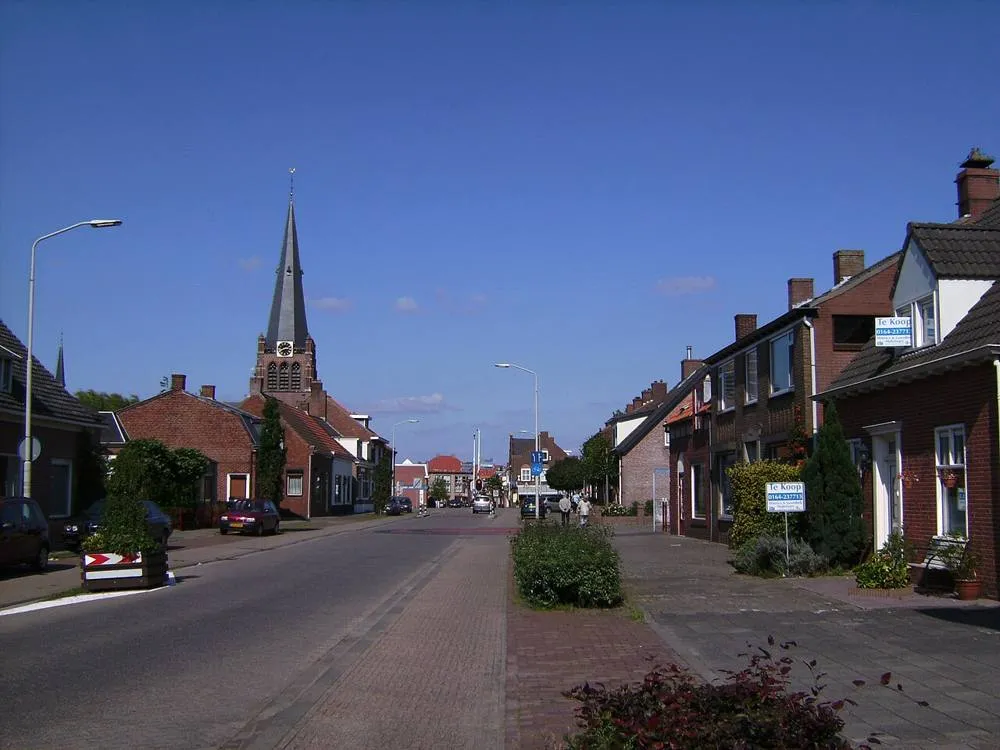 Hoogerheide: Hoogerheide, straatzicht1 2008-09-14 14.36
